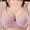 Purple, variant on Lingerie for Women No Underwire Breathable Everyday Bra Solid Color Fashion Comfort Wireless Padded Soft Side Breast Reduction and Gathering Effect Soft Support Lightweight Bralette