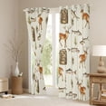 thumbnail image 3 of Castle Fairy Fish Deer Blackout Curtains Set of 2 (52x84 Each),Fishing Window Curtains, 3 of 6