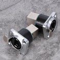 thumbnail image 1 of Right Angle Connector, Insulator RJ45 Right Angle Connector, Durable Waterproof Coax Cable for Wall Plates, 1 of 7
