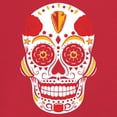 thumbnail image 3 of Kansas City Sugar Skull Women's Tank Top KC Die-Hard Football Fan Tailgating, 3 of 7