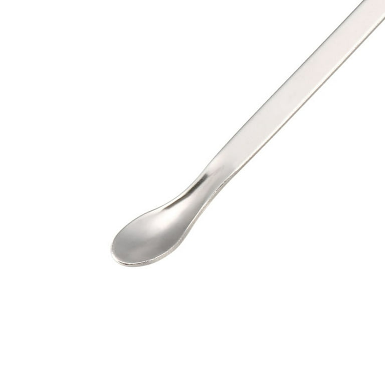 Lab Stainless Steel Medicine Use Small Scoop Sample Spoon Powder