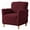Jacquard - Burgundy, variant on SHANNA Banquet Armchair Slipcovers, Knitted Jacquard Chair Covers with Arms for Living Room, NonSlip Dog Pet Friendly Furniture Protector, Beige