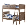 thumbnail image 5 of Acme Wooden Twin/Twin Bunk Bed Antique Oak Brown - Saltoro Sherpi, 5 of 7