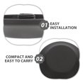 thumbnail image 3 of COMPUKAS 3Pcs Umbrella Tip Cap Replacement Patio Umbrella Top Screw Cap Weatherresistant Grey, 3 of 8