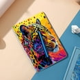 thumbnail image 5 of Spiral Notebook,Double-Wire Spiral College Lined Journal Notebook for Study and Notes,100 Pages,5.71x 8.26 in - Colorful Leopard in Pop - art Style, 5 of 7