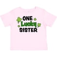thumbnail image 3 of Inktastic One Lucky Sister with Shamrocks Girls Toddler T-Shirt, 3 of 5