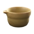 thumbnail image 1 of Cuenco de cerámica para matcha, cuenco tradicional de con vertedor, cuencos para mezclar matcha hechos a mano, para el salón de té en Beige, 1 of 8