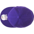 thumbnail image 5 of Solid Flat Brim Bill Fitted Baseball Cap, 5 of 6