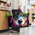 thumbnail image 6 of Pixel Dog Large-capacity Foldable Reusable Shopping Bag: Oxford Cloth, Storage Bins, Collapsible Bucket, Storage Bin, 6 of 7