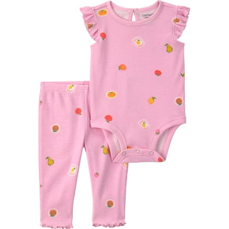 Carter's Child of Mine Baby Outfit Set, 2-Piece, Sizes 0/3-24 Months