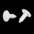 thumbnail image 4 of 40pcs 5mm Hole Dia Plastic Bolt Rivets Fasteners Trim Panel Retainer Clips White for Car, 4 of 5