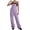 Purple, variant on akafmk Womens Overalls Adjustable Strap Bib Overall Wide Leg Long Pant Cargo Jumpsuit with Multiple Pockets Casual Daily Outfit, Size S