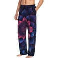 thumbnail image 6 of Naloa Bohemian Vintage Pattern Pajama Pants Men, PJ Bottoms, Sleep & Lounge Pants-Small, 6 of 6