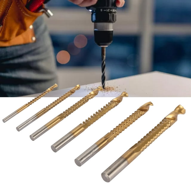 Brocas Helicoidales, Broca De Sierra En Espiral De 3 A 8 Mm Portátil Para Carpintería