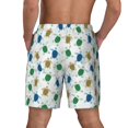 thumbnail image 2 of Lsque Mens Swim Trunks Cute Turtle Pattern - Bathing Suit Compression Liner - Beach Swim Shorts Swimwear - (S-3XL) - Stretch Quick Dry -Small, 2 of 9