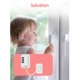 thumbnail image 4 of 2X Bloqueo de Ventana con Contraseña Mejorada Bloqueo Seguridad para Niños Bloqueo Refrigerador Los Niños de Protección del Cerraduras de Limitador de Armario de Puerta-Blanco, 4 of 6