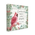 thumbnail image 3 of Stupell Cardinals Appear When Angels Near Phrase Animals & Insects Painting Gallery Wrapped Canvas Print Wall Art, 3 of 7