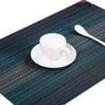 thumbnail image 1 of PVC Heat Insulation Dining Table Mat Placemat Washed Disc Table Mat Bowl Coasters Waterproof Cloth Slip-resistant Pad, 1 of 6