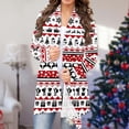 thumbnail image 1 of Puntoco Cárdigan de Navidad para Mujer Cárdigan con Estampado de Papá Noel Cárdigan de Manga Larga Suéter Abrigo Puntoco Puntoco-167, 1 of 5