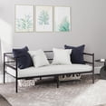 thumbnail image 5 of LIKAFU Twin Daybed Frame, Heavy-Duty Steel Sofa Bed, Platform Mattress Foundation, Multifunctional Day Bed for Living & Guest Room, 5 of 9