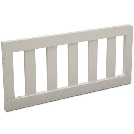 UPC: 0080213090456 | Delta Children Toddler Guardrail W0060 Greenguard Gold Certified Textured White
