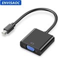 thumbnail image 2 of HUGFEGWE 2Pcs Mini DP to VGA Adapter Connector Converter for Microsoft Surface Laptop TV Monitor Projector (Color : Mini DP to VGA White) CJB91-87157, 2 of 6