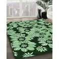 thumbnail image 3 of Ahgly Company Machine Washable Indoor Rectangle Transitional Light Green Area Rugs, 8' x 10', 3 of 7