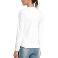 thumbnail image 5 of Beautyin Women's Long Sleeves Rash Guards Top Side Adjustable Athletic Shirt, 5 of 7