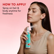 Botanic Hearth Watermelon Hair Perfume & Body Mist, Long-Lasting Hair Deodorizer & Body Scent for Women & Men, Alcohol-Free Clean Fragrance Hair Spray For Everyday Wear, All Day Freshness, 3.4 Fl Oz