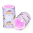 thumbnail image 7 of Yayeee Flameless Candles with Remote Flickering Battery Operated Multi Color Changing, Blueberry Pancake Pattern, 7 of 7