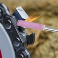 thumbnail image 6 of Uxcell 3-Size Diamond Chainsaw Sharpener Sharpening Stone Grinding File Pink 18 Pcs, 6 of 6