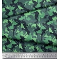 thumbnail image 3 of Soimoi Poly Georgette Fabric Two Tone Camouflage Print Sewing Fabric Yard 42 Inch Wide, 3 of 3