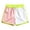 AB166 Pink, variant on Tisuna Boys Beach Shorts Kids Lightweight Elastic Waist Shorts Color Block Summer Holiday Casual Shorts Size 2-3 Years Black
