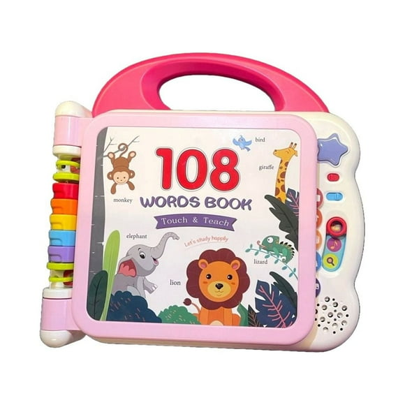 Libro Didactico Let´s Play Juguete Electronico Rosa