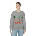 thumbnail image 6 of Ugly Christmas Sweater, Let's Get Lit Funny Sweatshirt, 6 of 9