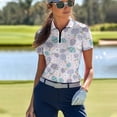 thumbnail image 4 of Whosucclay Happy Easter Golf Tops, Breathable Moisture Wicking Stretch Polo Shirts for Tennis Outdoor Sports Training Fashionable Size Large, 4 of 10