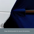 thumbnail image 2 of 9ft 8 Ribs Replacement Umbrella Canopy w/Fringed Valance in Navy (Canopy Only), 2 of 3
