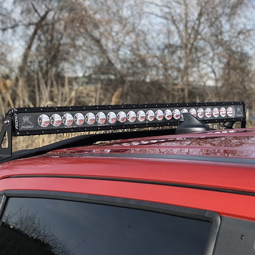 Fits 2019-2021 Ford Ranger Ford Performance Light Bar M-15200K-R Rigid; LED; 40 Inch Length; Spot And Flood Beam; Clear Lens; Black Housing; Roof Mount; Used For Off-Road Applications
