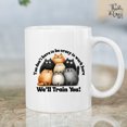 thumbnail image 1 of Tasse "You don't Be Crazy To Work Here", Mignonne avec Motif de Chat, 1 of 6
