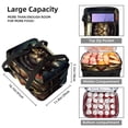 thumbnail image 3 of Cat Double Layered Insulated Refrigerated Lunch Bag with Large Capacity - Hand Carry Meal Bag - 7.1x11.4x16.1 Inches, 3 of 6