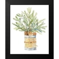 thumbnail image 2 of Loreth, Lanie 12x14 Black Modern Framed Museum Art Print Titled - Fir Tree with Burlap, 2 of 5