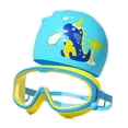 thumbnail image 4 of Gorro y Gafas de natación ajustables para niños perfecl, 4 of 8