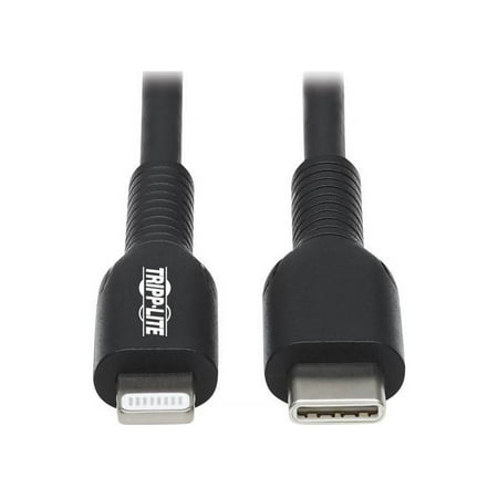UPC: 0037332260840 | Tripp Lite 3m USB-C to Lightning Sync/Charge Cable Black M10203MBK