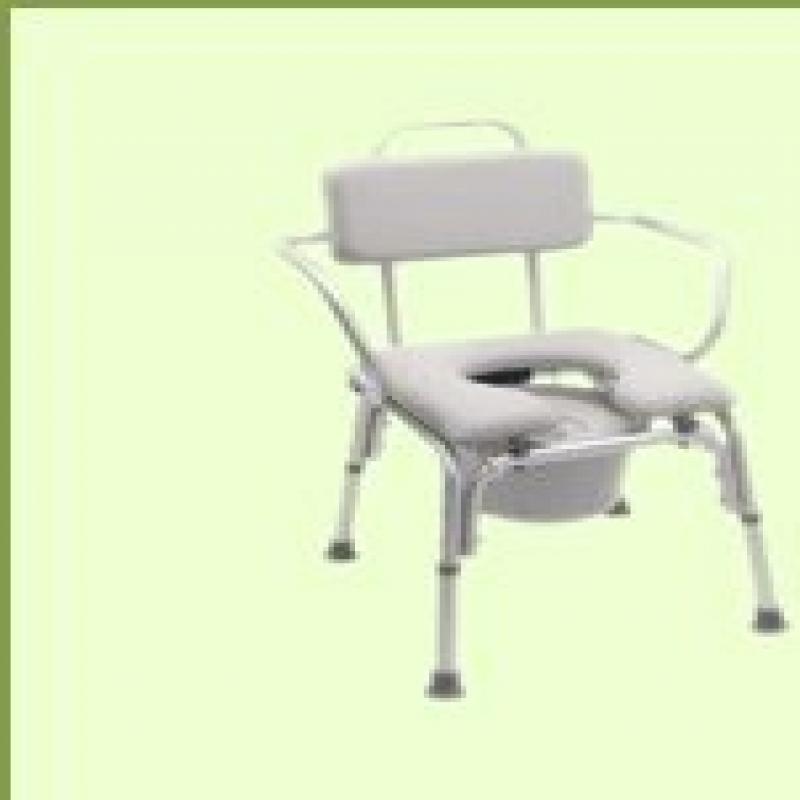Lumex 7947A Platinum Collection Deluxe Padded Commode Bath Seat with