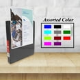 thumbnail image 5 of BAZIC 3 Ring Binder 1/2" Economy View Binders Black, Hold 100 Sheets, 12-Count, 5 of 8