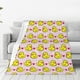 thumbnail image 1 of Balery Ducks And Pink Heart Manta de Felpa Suave y Acogedora – Cobija de Franela Aterciopelada para Cama, Lavable y Cálida para Sofá, Mascotas, Transpirable-80"x60", 1 of 7