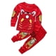 thumbnail image 4 of Conjunto de pijamas de manga larga para niños y niñas, pijamas de manga larga con dibujos de superhéroes, 2-7t, envío gratis, 2024, 4 of 4