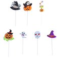 thumbnail image 1 of 12 piezas de adornos para cupcakes, insertos para tartas de Halloween, 1 of 3