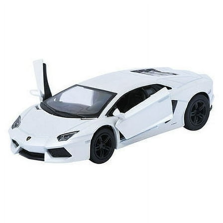 5" Kinsmart Lamborghini Aventador LP700-4 Diecast Model Toy Car 1:38 White