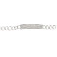 thumbnail image 5 of Pulsera de Placa con Circonias Horoz Plata 925 19 cm, 5 of 5